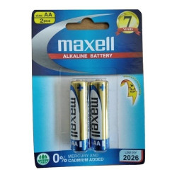 Bateria Alkalina Maxell Aa...